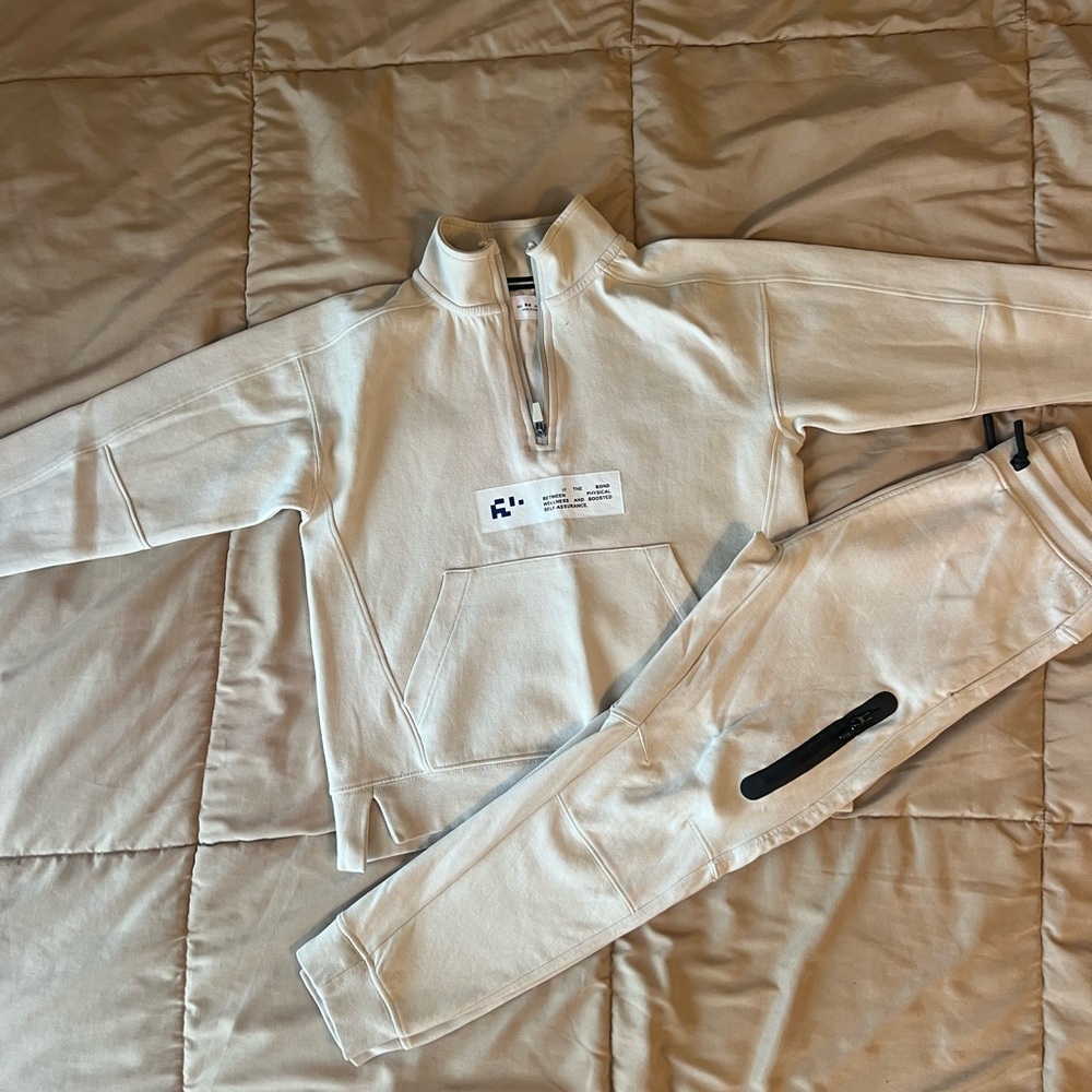 Zara Cream Half-Zip Top